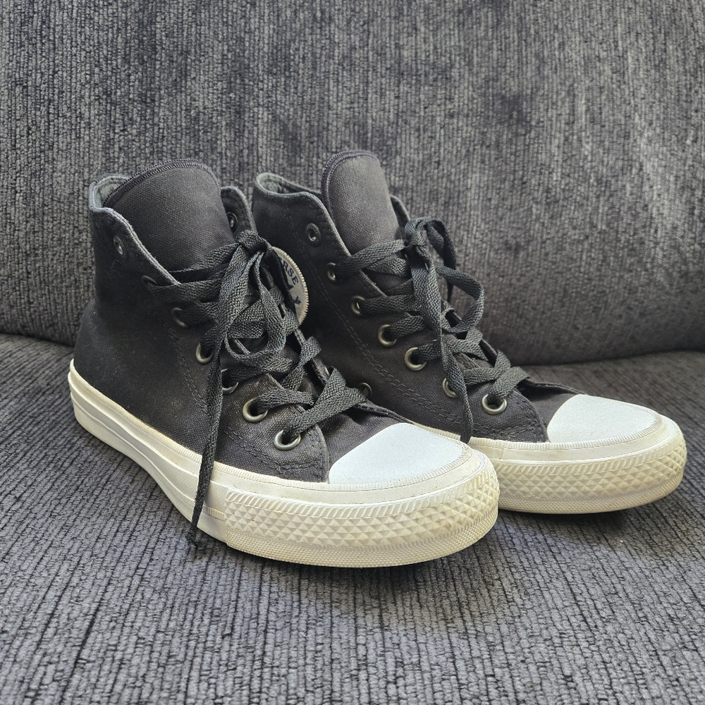 Converse Chuck Taylor II Black High-Top Sneakers